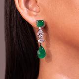 Nora Emerald Green Necklace Set