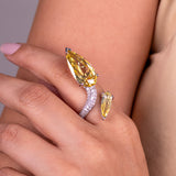 Aurika Sapphire Yellow Ring