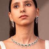 Alice Emerald Green Necklace Set