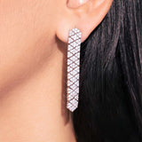 Lana White Diamante Necklace Set