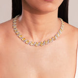 Grace Sapphire Yellow Necklace Set