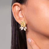 Marbella Yellow Stud Earrings