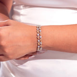 Viora Champagne Tennis Bracelet