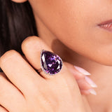 Aurielle Purple Ring