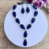 Athena Teardrop Necklace set