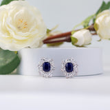 Nyara Blue Stud Earrings