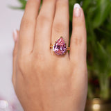 Roselle Pink Ring