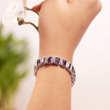 Amara - Amethyst Purple Tennis Bracelet