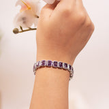 Amara - Amethyst Purple Tennis Bracelet