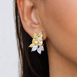 Marbella Yellow Stud Earrings